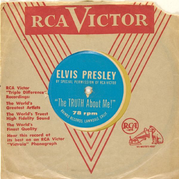 Elvis Presley "The Truth About Me" 45  